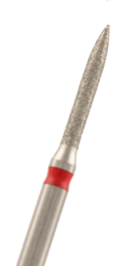 Diamant Flamme Körnung: Rot (fein, 1 Packung á 5 Stück)