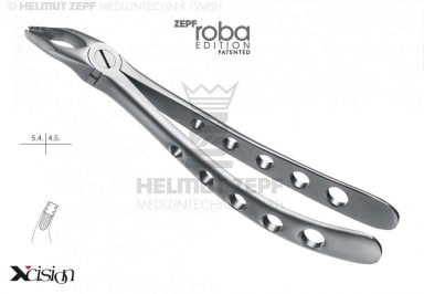 HELMUT ZEPF Tandtang Afb. 35M OK Engelse Vorm
