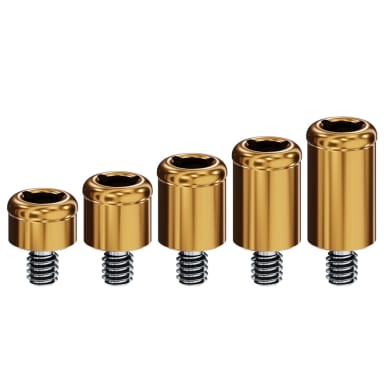 Locator Classic für Nobel Biocare – NobelReplace / Steri-Oss – External Hex - Plattform NP – Narrow Platform – Ø 3,5 mm – Lila - GH 4,0 mm