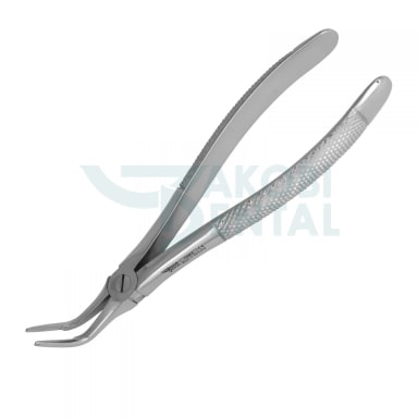 Extracting Forceps # 46L,english pattern non-slip beaks, Satin Finish Design, stainless steel