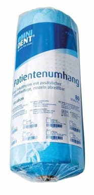 Omnident Einmal-Patientenumhang Light Blue, 54 x 60 Cm