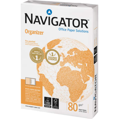 Navigator copy paper Organizer A4 500 sheets white