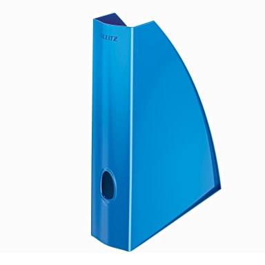 Leitz magazine file WOW A4 60 mm PS blue
