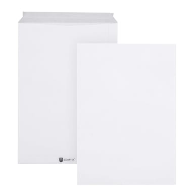 Securitex mailing bag C4 130 g without window peel & seal 100 pieces white