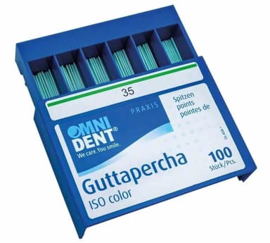 Omnident Guttaperchaspitzen Color Gr. 035 Green