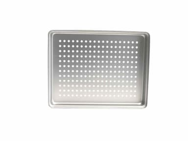Euronda Mini Tray Deksel Geperforeerd Zilver (per stuk)