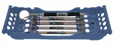 ZIRC Dental Products E-Z Jett Cassette Blauw