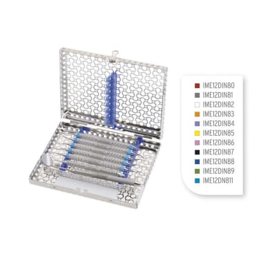Hu-Friedy IMS Cassette Inf. 1/2 DIN 8 Instrumenten