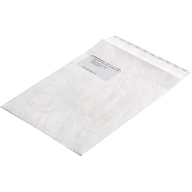 Tyvek mailing bag C4 55 g with window peel & seal 100 pieces white