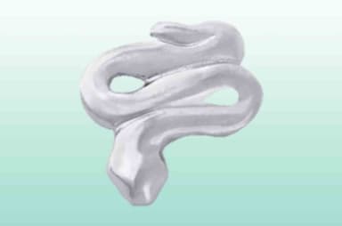 Prodent Twizzler slang witgoud 18ct