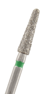 Diamant konisch rund Körnung: Grün (grob, 1 Packung á 5 Stück)