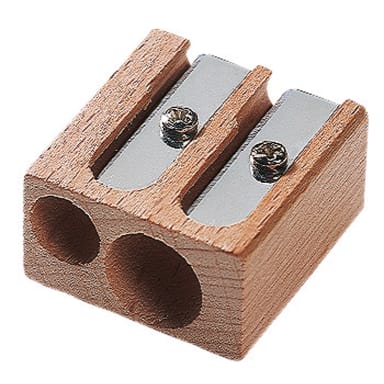 M+R double sharpener max. 10 mm wood natural