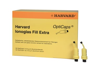 Harvard Ionomeer Vulling Extra OptiCa A2 (50 stuks)