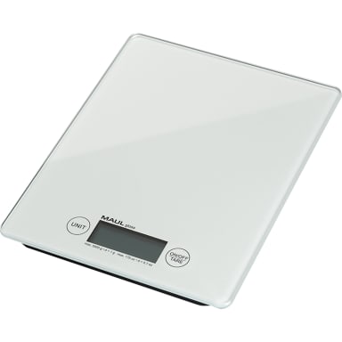 Maul letter scale MAULgloss 5 kg 1 g graduation white