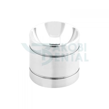 Mixing bowl MDI 01, brilliant finish, total height 34mm, diameter 36mm, stainless steel, solid (215gr.)