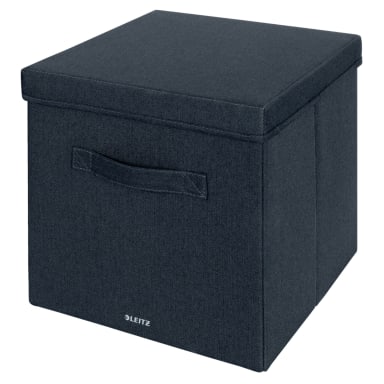 Leitz storage box large lid 2 pieces grey