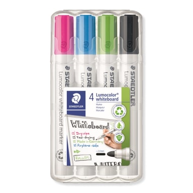 Staedtler whiteboard marker Lumocolor 4 pieces assorted