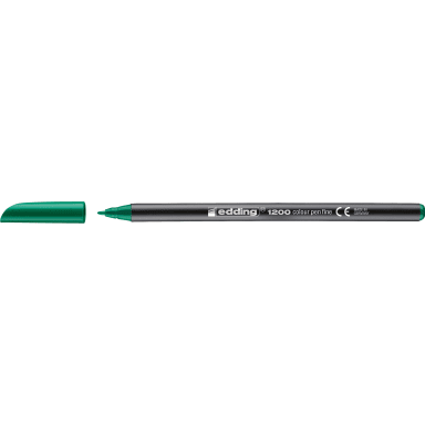 edding fibre-tip pen 1200 colourpen green