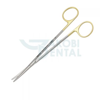 Surgical scissors Metzenbaum S 5069, 180mm, curved, rounded tips, TC, stainless steel