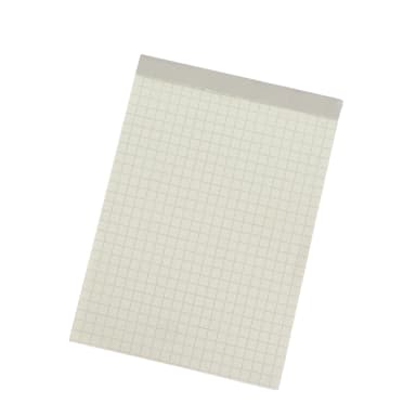 Soennecken notepad A6 recycled 60 g squared 50 sheets white