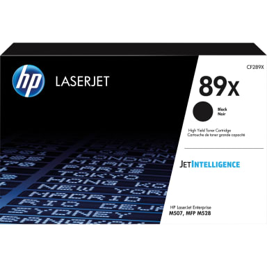HP toner 89X 10,000 pages black