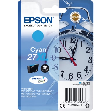 Epson ink cartridge 27XL 10.4 ml cyan