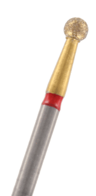 ZD-Diamant Kugel Körnung: Rot (fein, 1 Packung á 5 Stück)