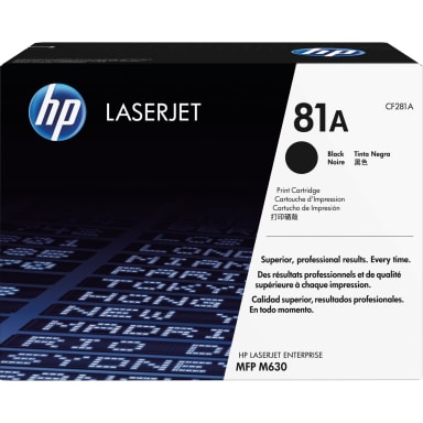 HP toner 81A 10,500 pages black