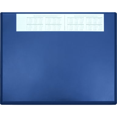 Soennecken desk pad 63x50 cm full-view blue