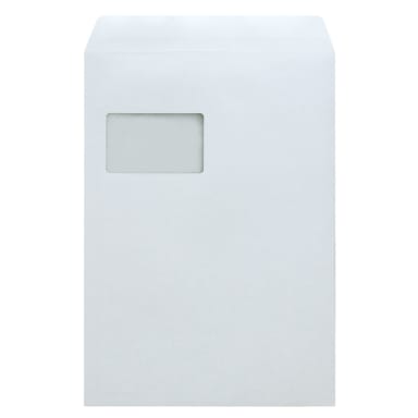 Soennecken mailing bag C4 100 g with window self-adhesive hf 250 pieces white