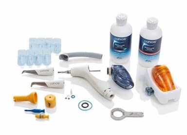 MyLUNOS Pulverstrahlhandst. Sirona Set