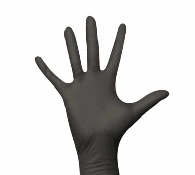 Euronda Monoart Nitril Handschoenen Zwart Maat XS (100 stuks)
