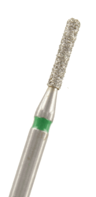 Diamant Zylinder Kante rund Körnung: Grün (grob, 1 Packung á 5 Stück)