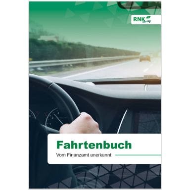 RNK mileage logbook for cars A5 32 sheets
