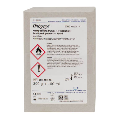 DENTAURUM Orthocryl Helder 200g/100ml
