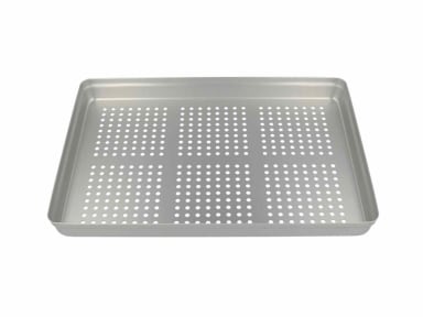 Euronda Normbakbodem Aluminium Geperforeerd Zilver