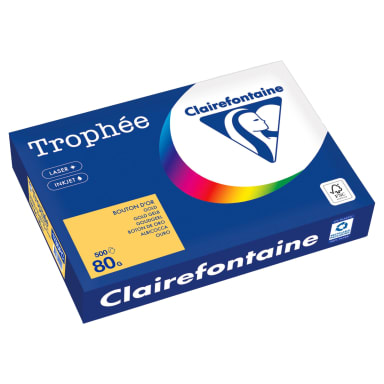Clairefontaine copy paper A4 80 g 500 sheets golden yellow