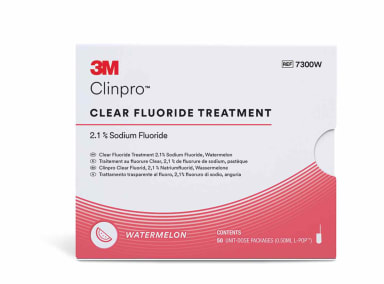 Clinpro Clear Fluorid Wassermelone L-Pop