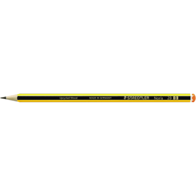 Staedtler pencil Noris 2B hexagonal yellow/black