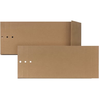 Sample bag 245x100x40 mm 120 g stand-up bottom 250 pieces brown