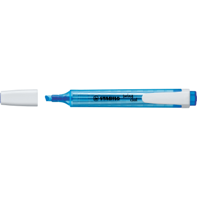 Stabilo highlighter swing cool 1-4 mm chisel tip blue