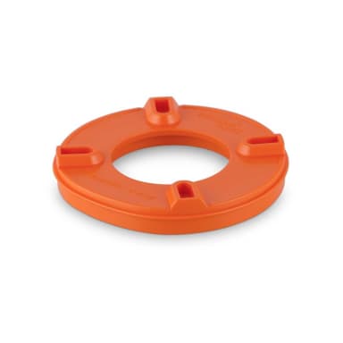 Baumann Dental Adesso Split Kunststof Platte Borstels Oranje (100 stuks)