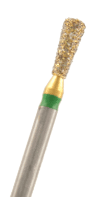 ZD-Diamant Birne lang Körnung: Grün (grob, 1 Packung á 5 Stück)