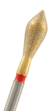 ZD-Diamant Palatinal-Schleifer Körnung: Rot (fein, 1 Packung á 5 Stück)