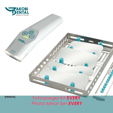 PM-Demister Kit EVERY consisting of: PMD with mirrors # 01, 01, 03, 03 ventilation & lighting, lithium battery (3,7V / 900mAh),