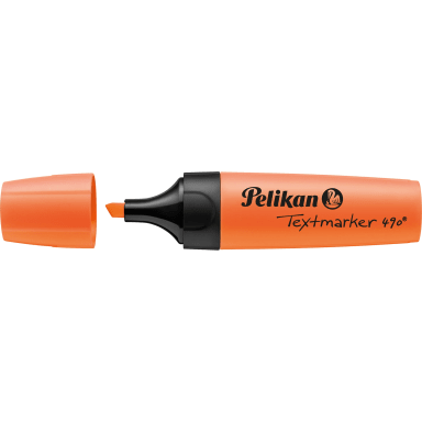 Pelikan highlighter 490 1.2-5 mm chisel tip orange