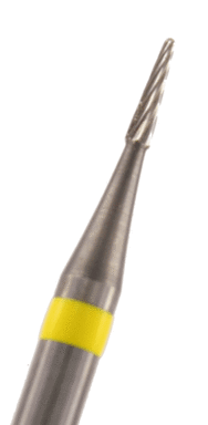 Hartmetall Fissurenbohrer feinverzahnt Verzahnung: Serpentinalverzahnt (1 Packung á 5 Stück)