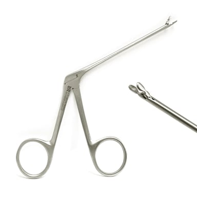 Strümpel Ear Forceps, Jaws 2 mm, 80 mm (3 ⅛")