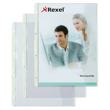 Hetzel document sleeve A4 0.14 mm 5 pieces transparent