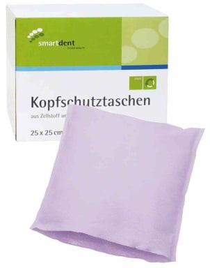 Smartdent Kopfschutztaschen 25 x 25cm Purple
